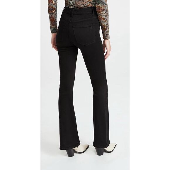 DL 1961 Bridget Boot High Rise Instasculpt Black Jeans - Picture 2 of 10